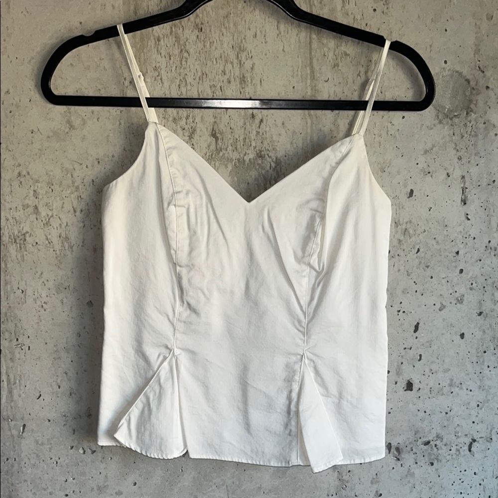 Elizabeth & James Elegant White Women's Tank Top
